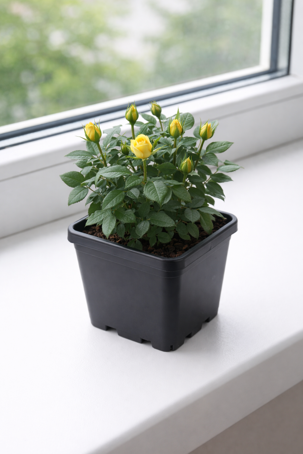 3 тиждень — кущ із закритими бутонами