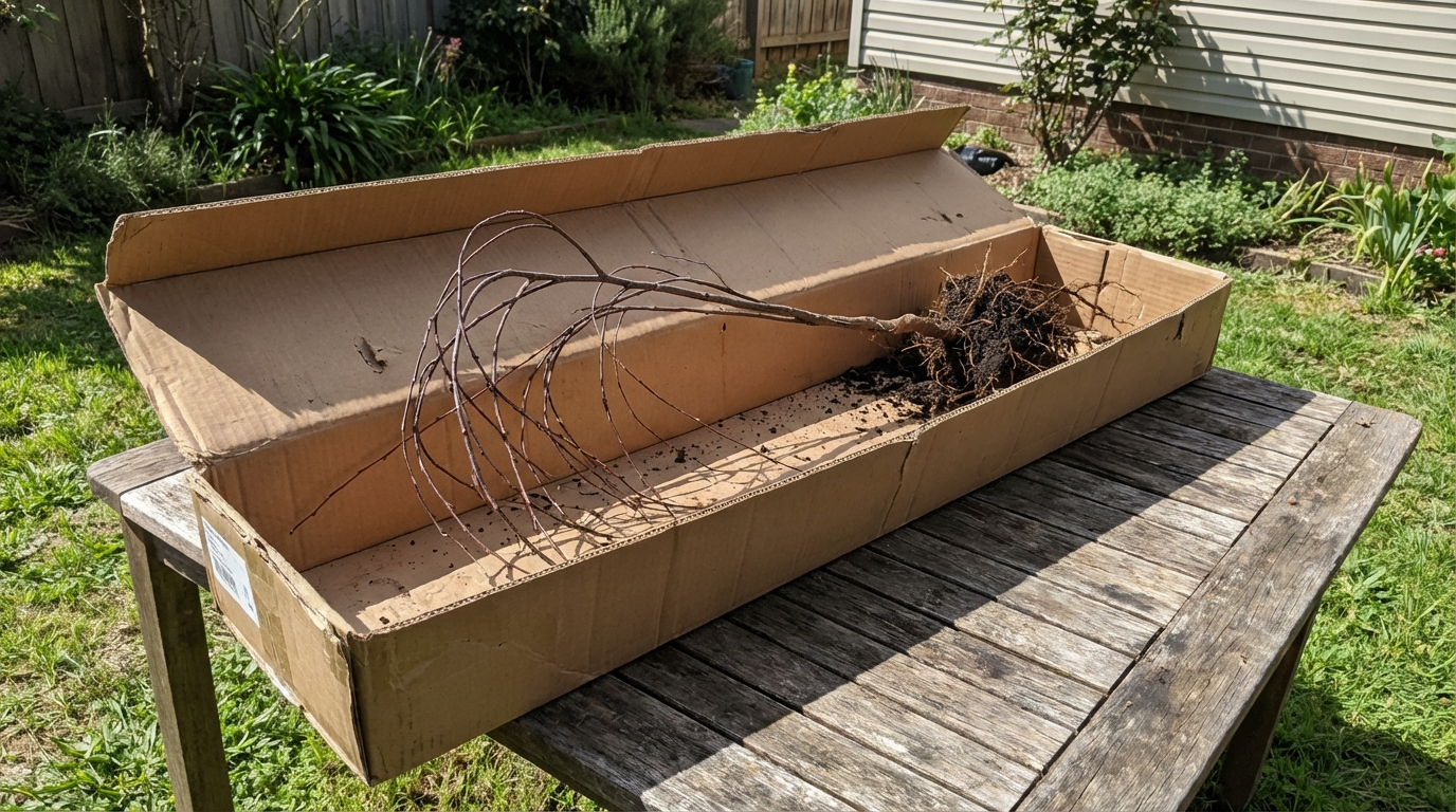 Наша реальна відправка — плакуча шовковиця Серенада