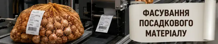 Фасування посадкового матеріалу