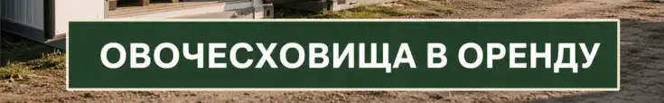 Контейнерні овочесховища в оренду