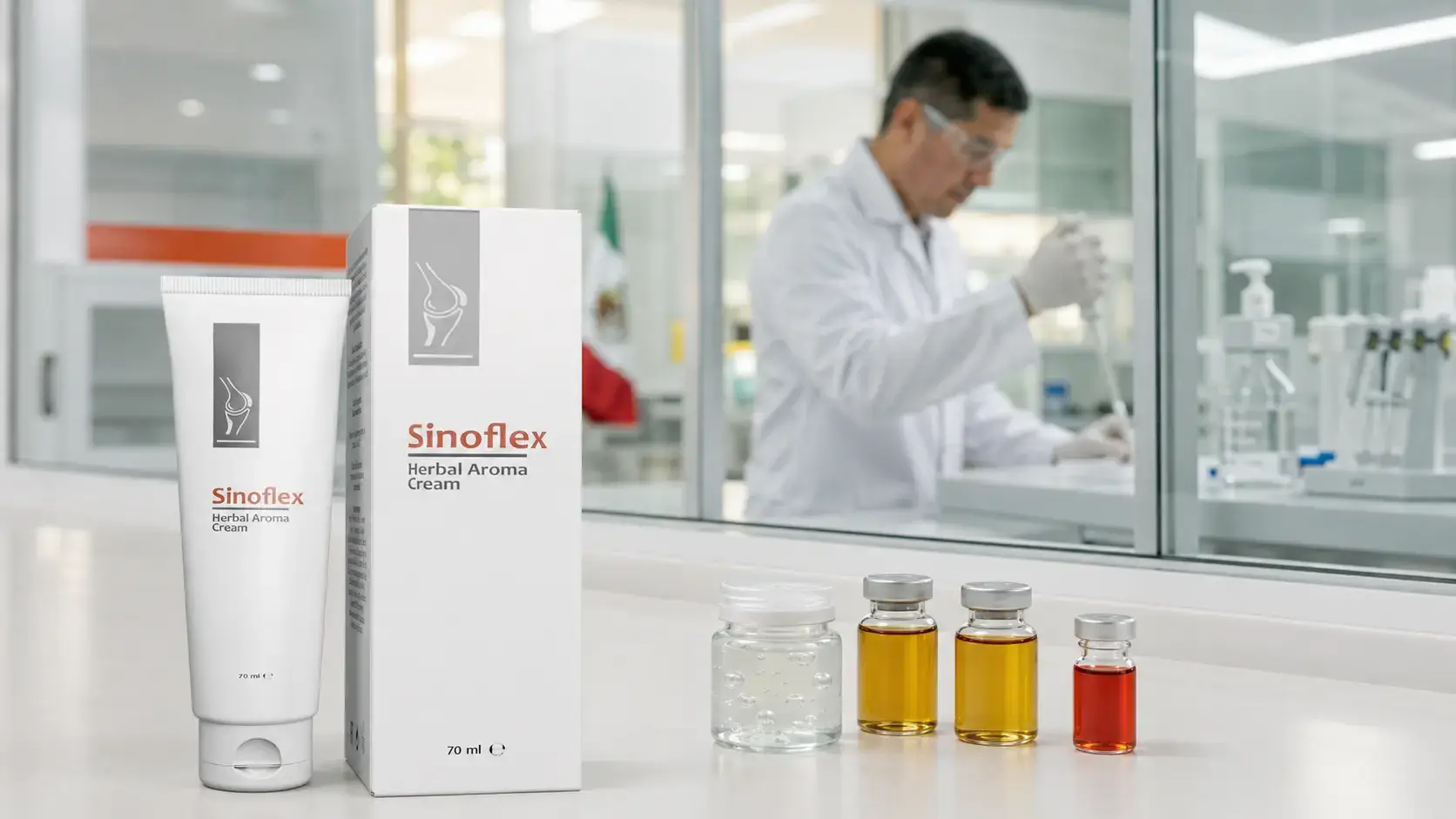 Лабораторний контроль формули SINOFLEX