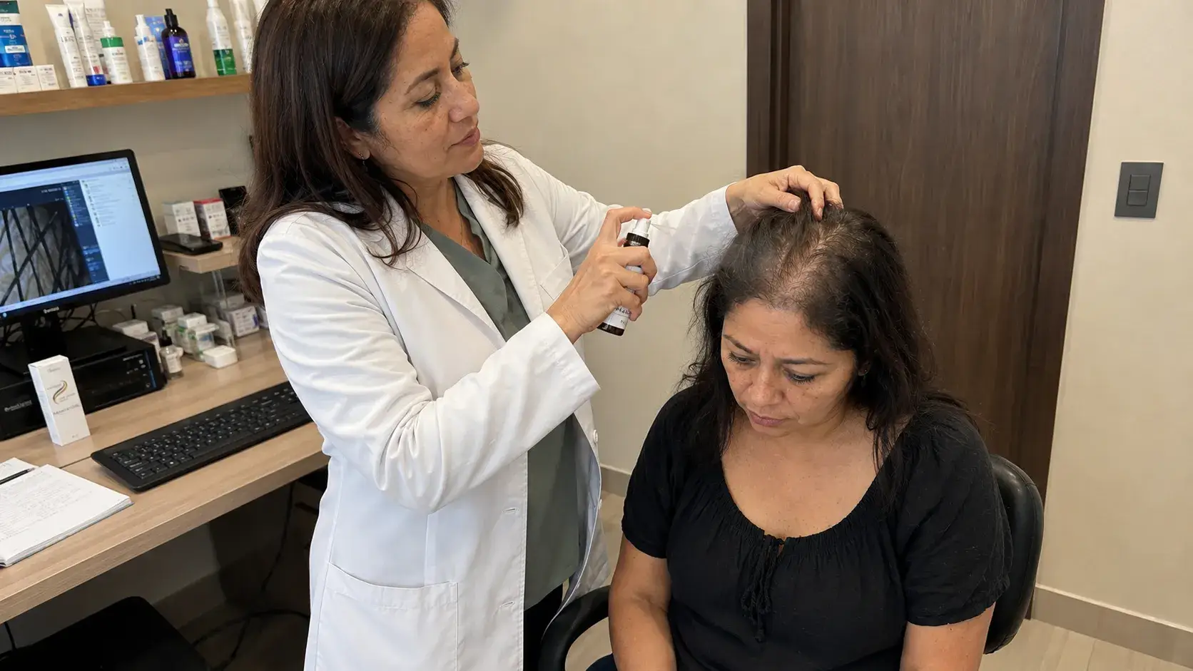 Minoxidil Spray en la práctica clínica